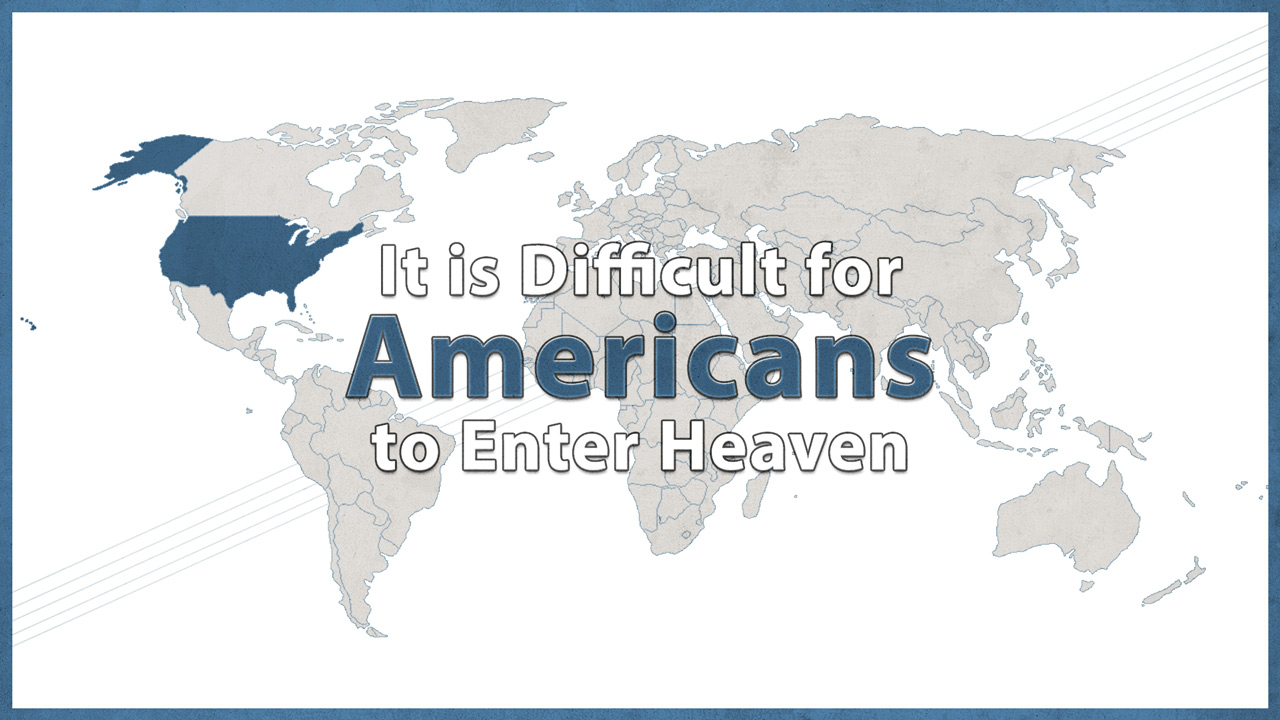 It Is Difficult for Americans to Enter Heaven Tim Conway