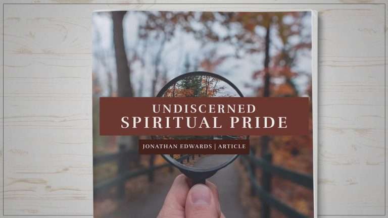 Undiscerned Spiritual Pride