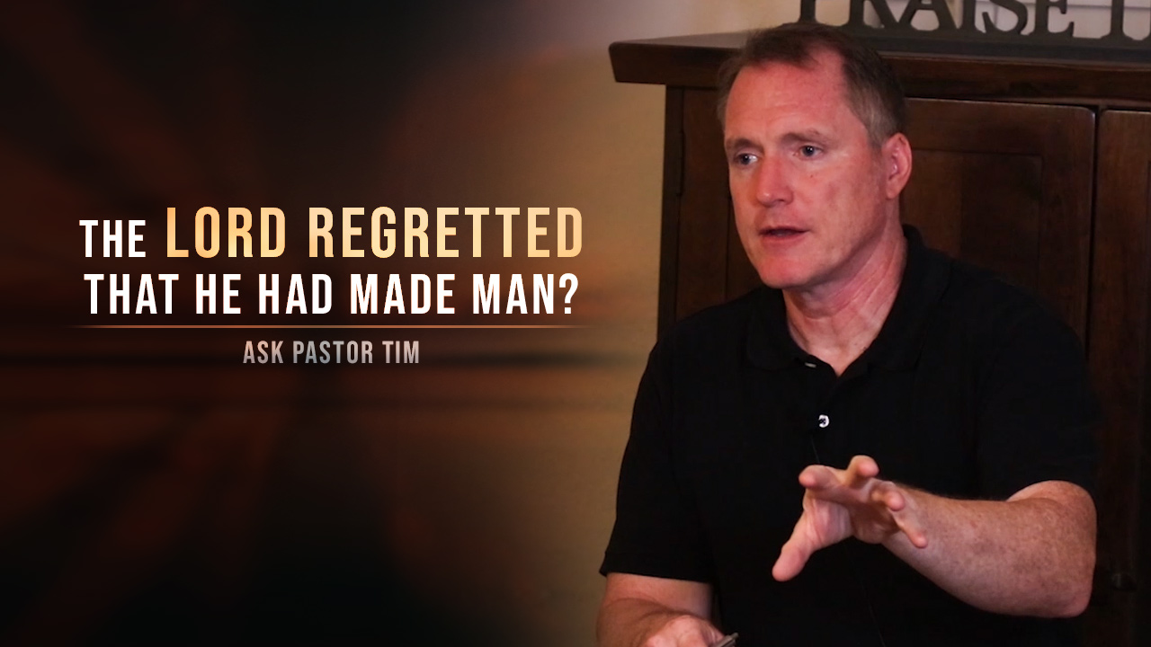 the-lord-regretted-that-he-had-made-man-ask-pastor-tim