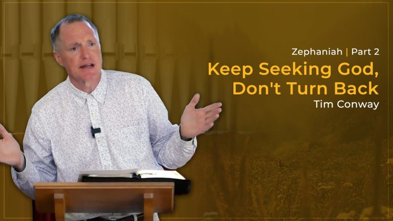Keep Seeking God, Don't Turn Back