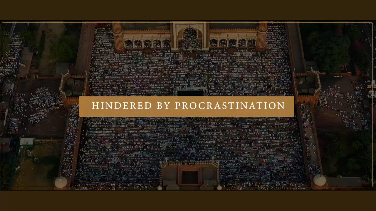 Hindered by Procrastination