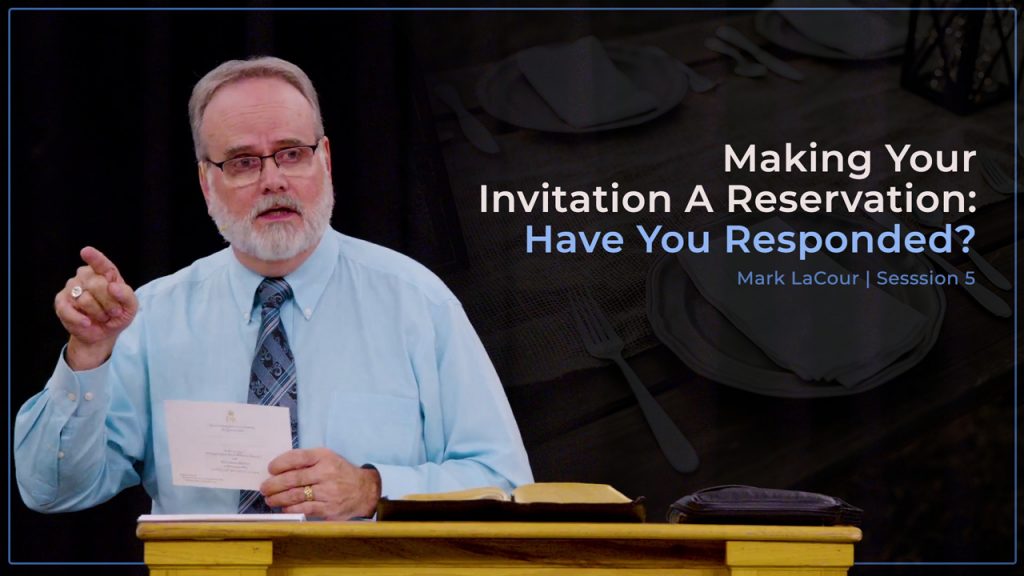 Making Your Invitation A Reservation: Have You Responded?