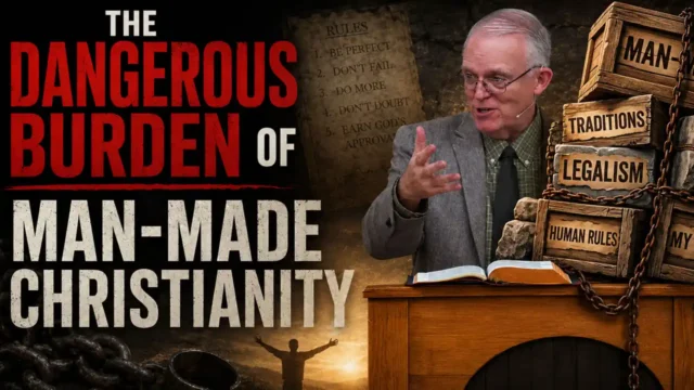 The Dangerous Burden of Man-Made Christianity